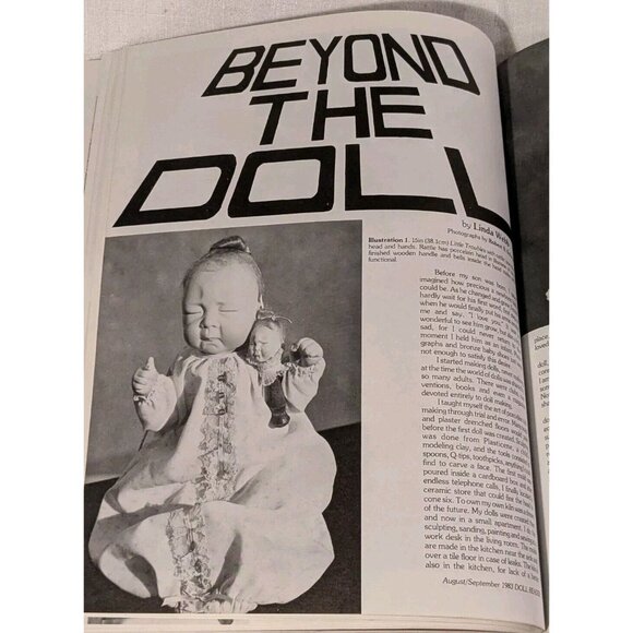 1983 Doll Reader Magazine Collectors Guide Miniatures 80s  Patterns Lot Of 5 Vtg - Picture 16 of 16